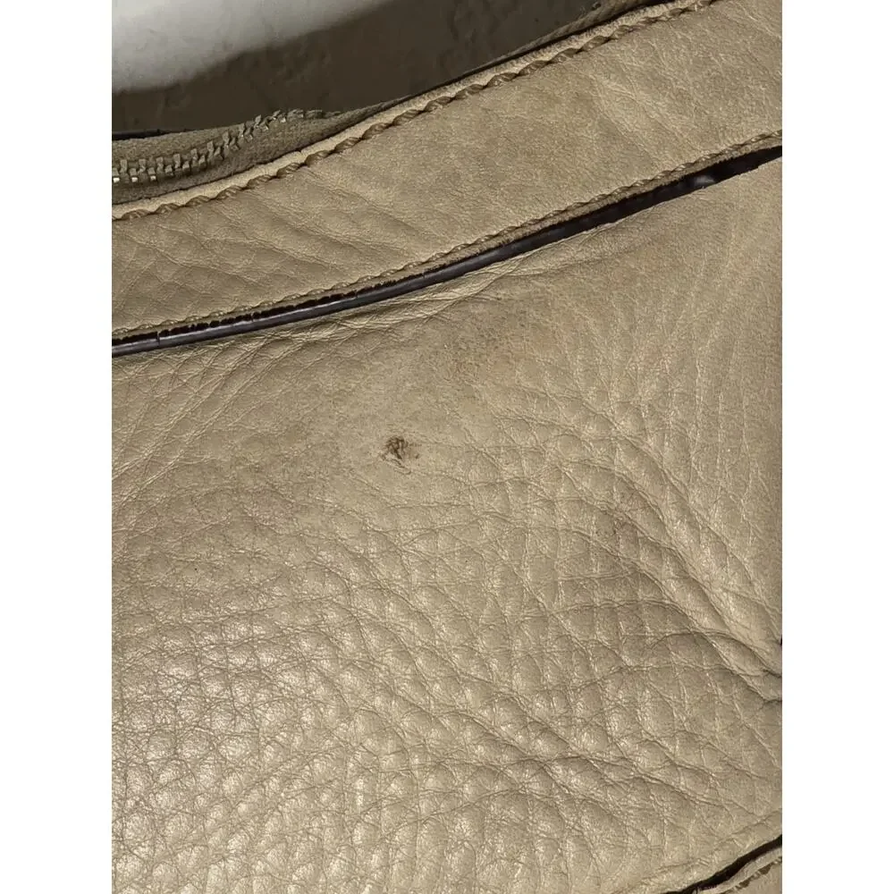 VINTAGE COACH F12321 MADISON TAN PEBBLE LEATHER SHOULDER BAG OLD SCHOOL LOOK Y2K